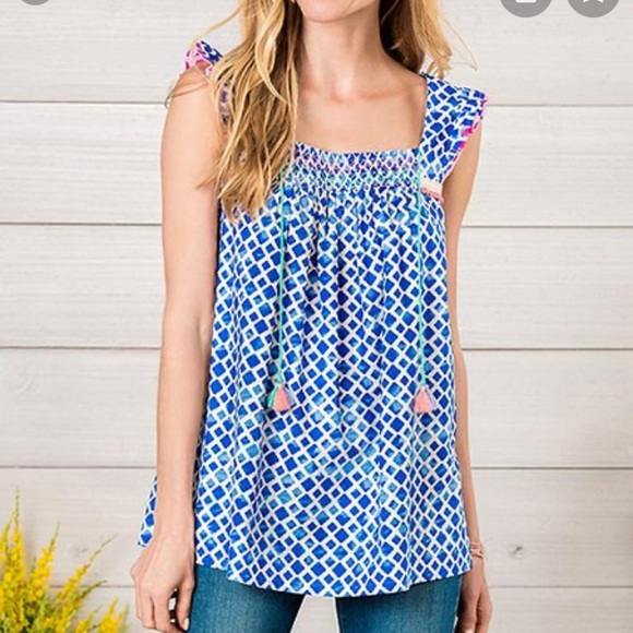 NWT Matilda Jane - sleeveless smock tunic - Picture 9 of 9